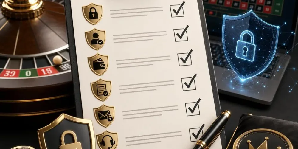 Checklist sécurité 2026 pour les VIP de la roulette en ligne